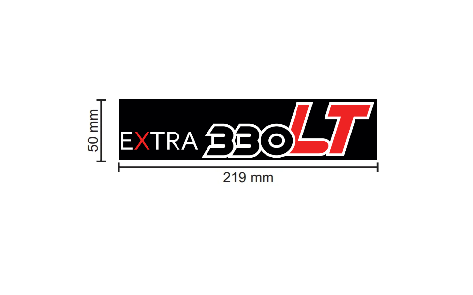 Lt Sticker Stickers – Extra Flugzeugproduktions- & Vertriebs- GmbH