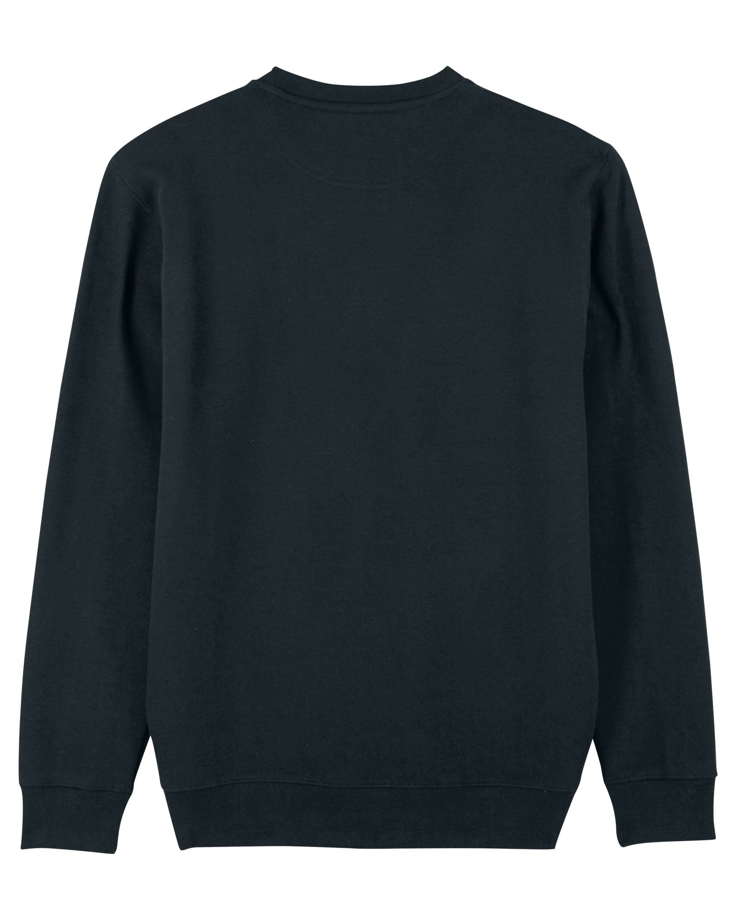 Produktbild des schwarzen, gemütlichen Extra Sweaters.